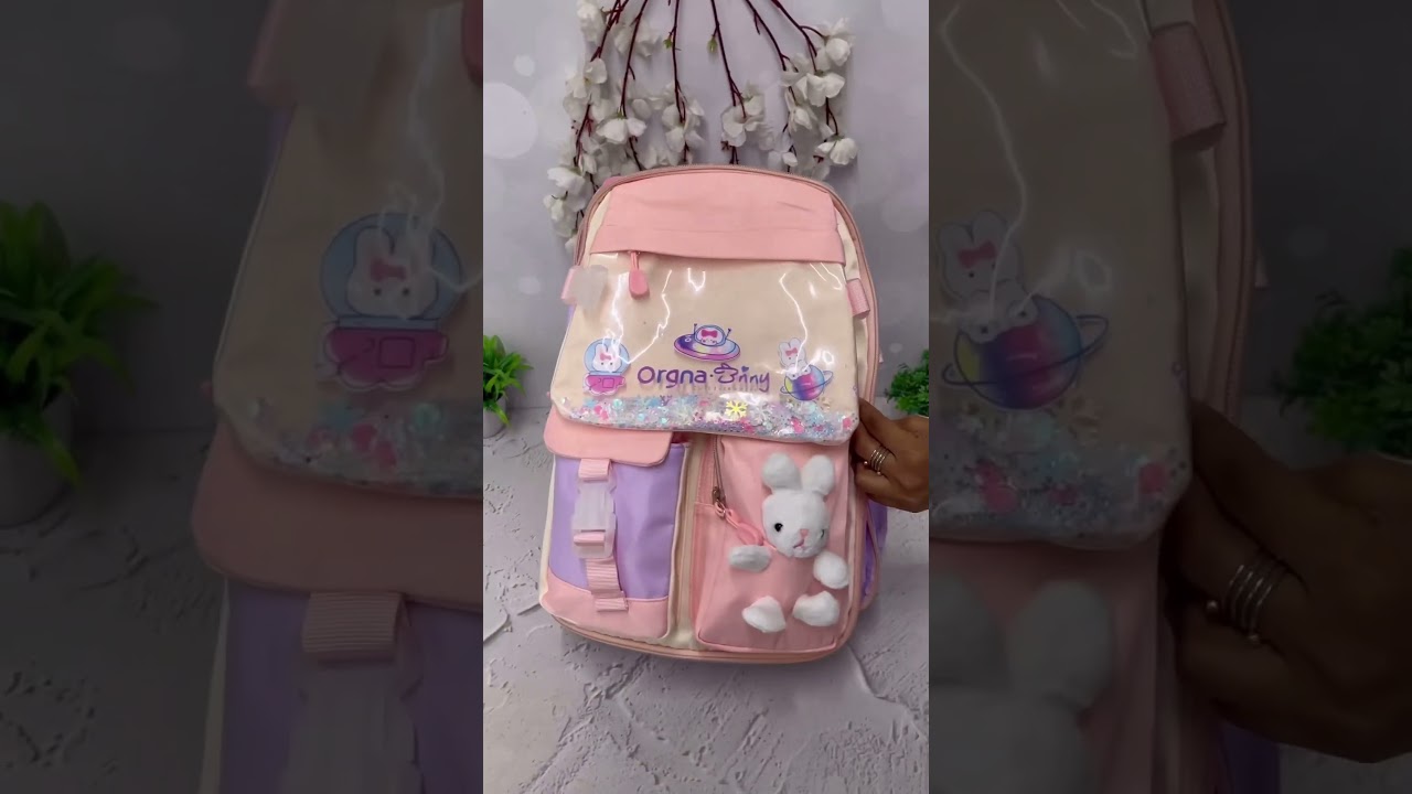 The cutest backpack. #cute #backpack #bunny #allinone #trend #toddler #bags