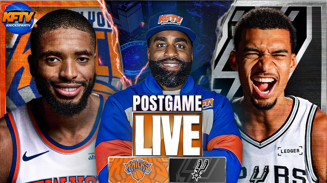 Knicks Snap Spurs Winning Streak w/ Gritty Win! | Call In Show | Post Game Show | EP 701