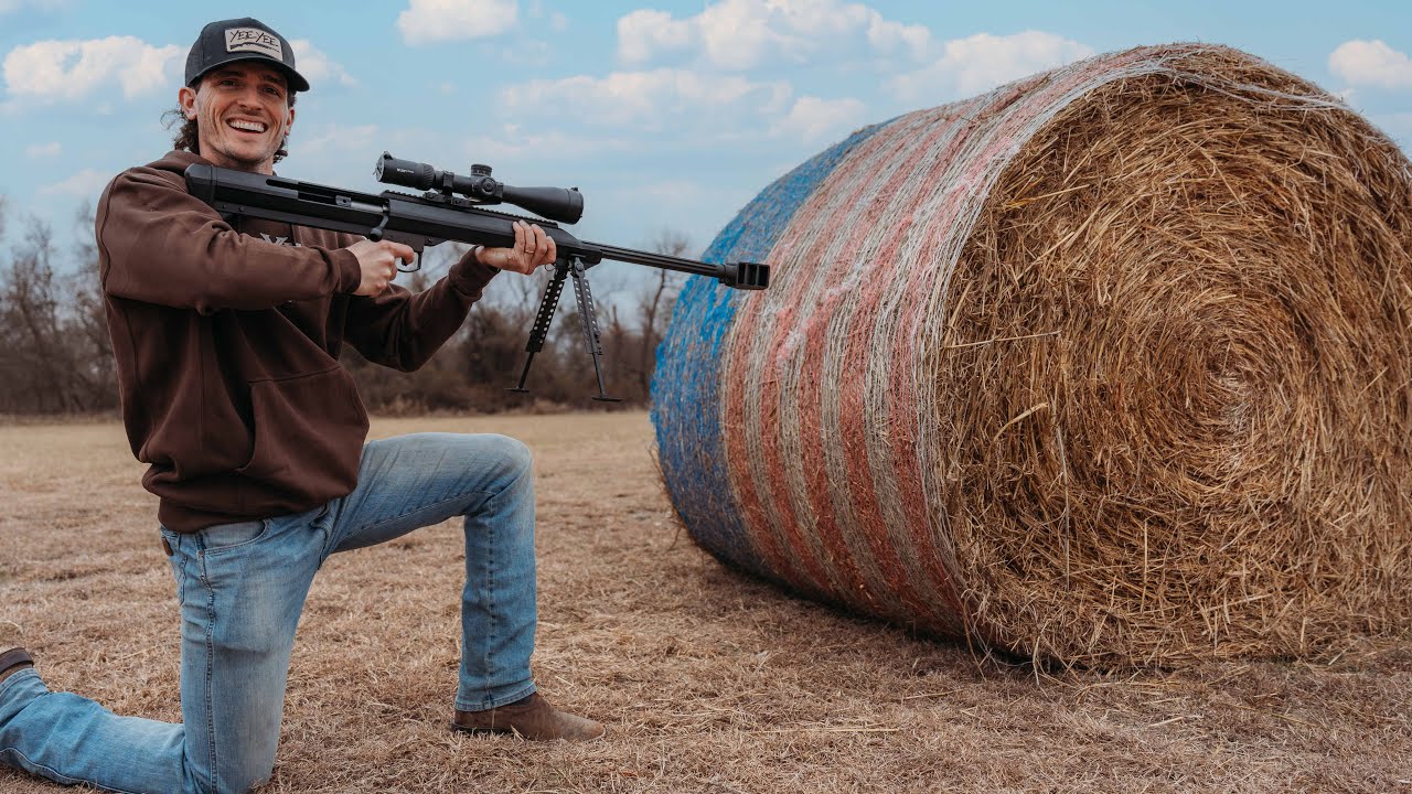 Can a Hay Bale Stop a 50 Cal Sniper Rifle?