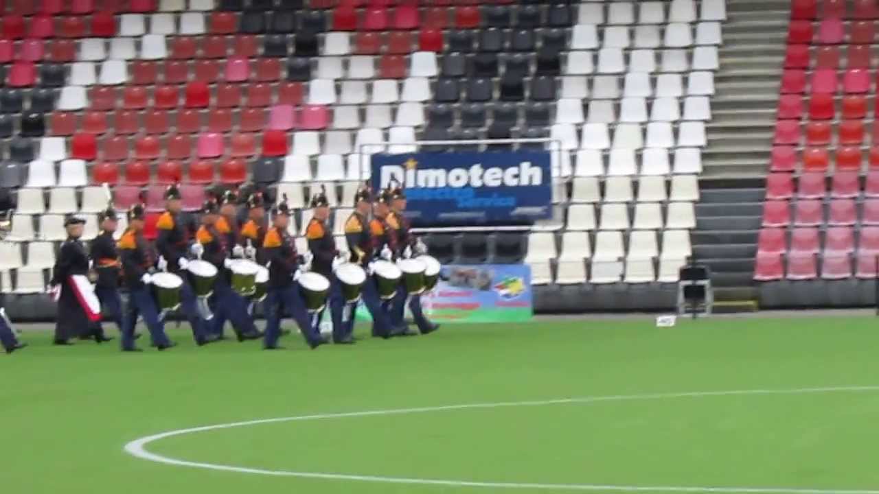 Fanfarekorps der Genie Taptoe Almelo 22 Juni 2013