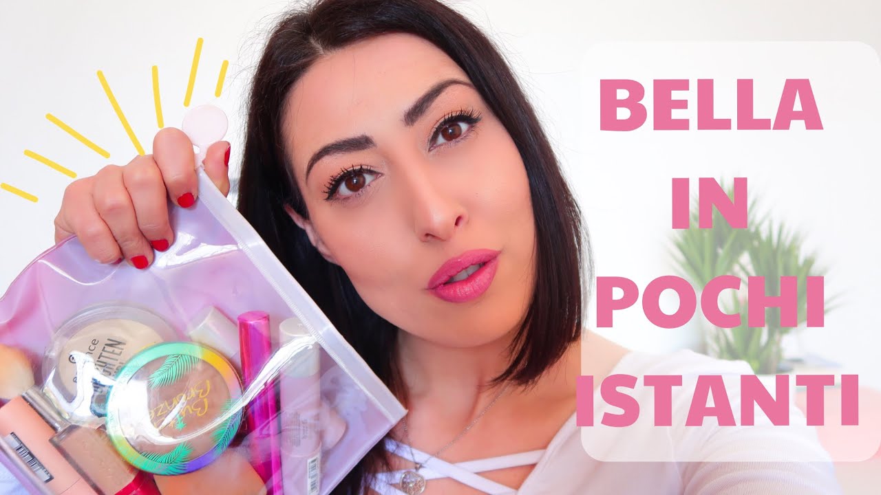 COME DIVENTARE BELLA !! MAKEUP CON POCHI PRODOTTI FACILE E VELOCISSIMO !!!! \ osservatricescaltra