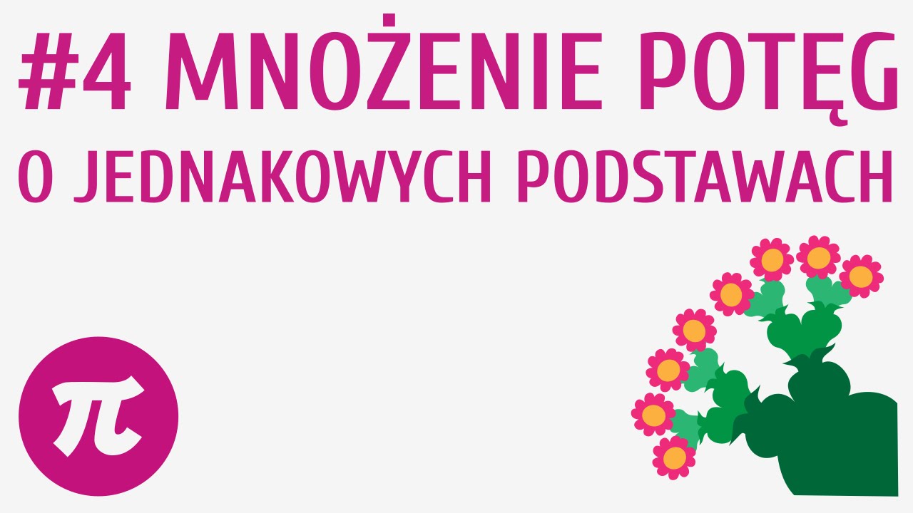 Mnożenie potęg o tej samej podstawie #4 [ Potęgi o wykładniku naturalnym ]