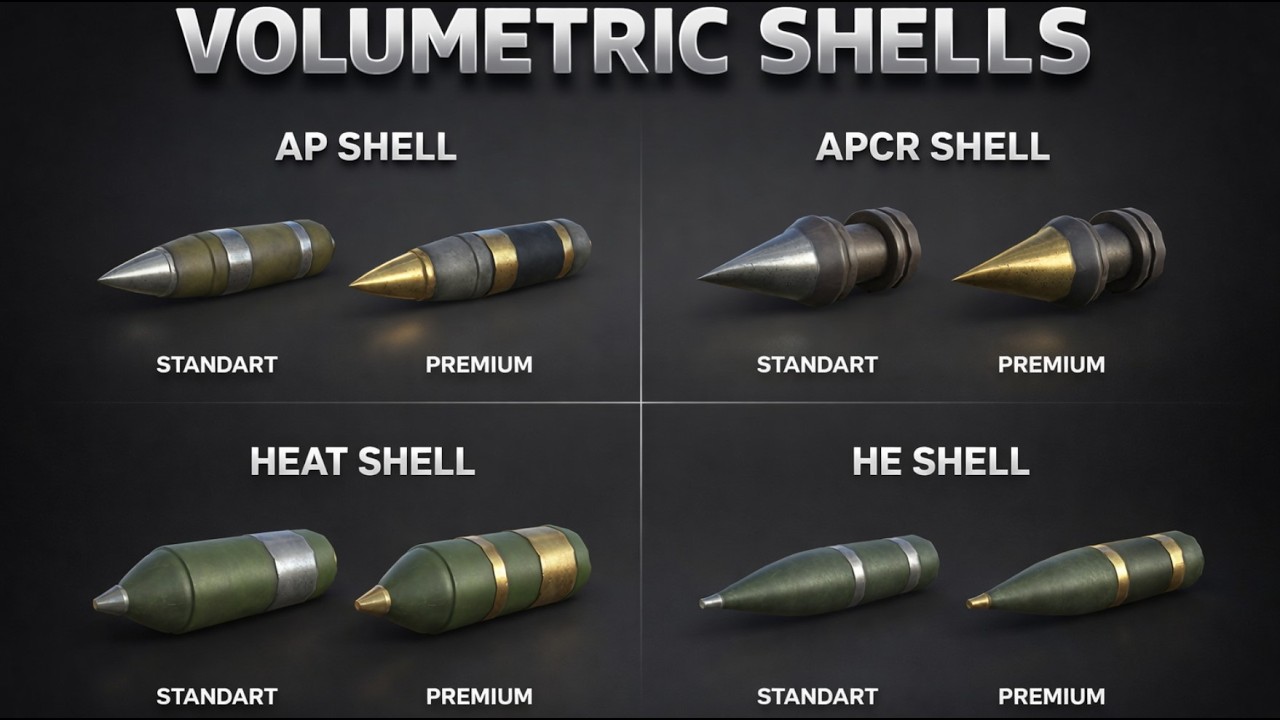VOLUMETRIC SHELLS INCOMING! Reforged wotb news
