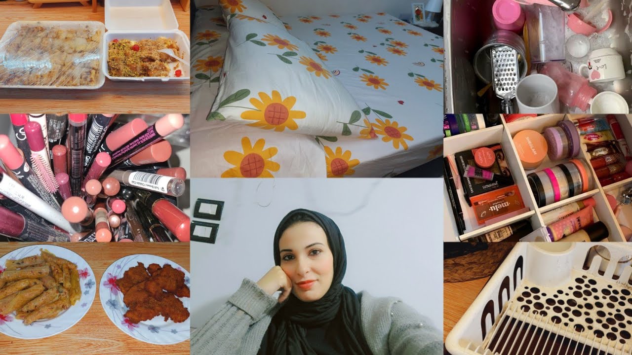 روتين ال 8 صباحا📻ومكملين تنضيفات رمضان 🫧💦فطار ملوكي🥧☕️ترتيب التسريحة💇‍♀️💄 غدا لذيذ وموفر للميزانية💰 
