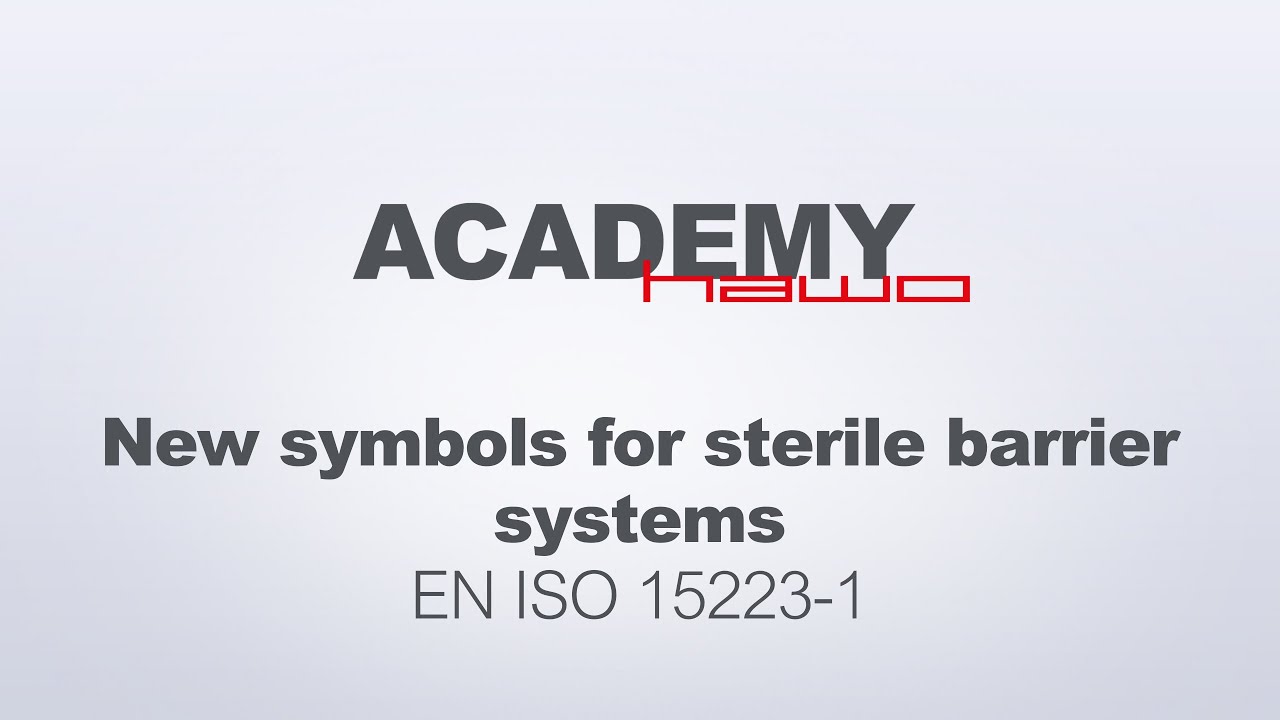 New symbols for sterile barrier systems - EN ISO 15223-1 -