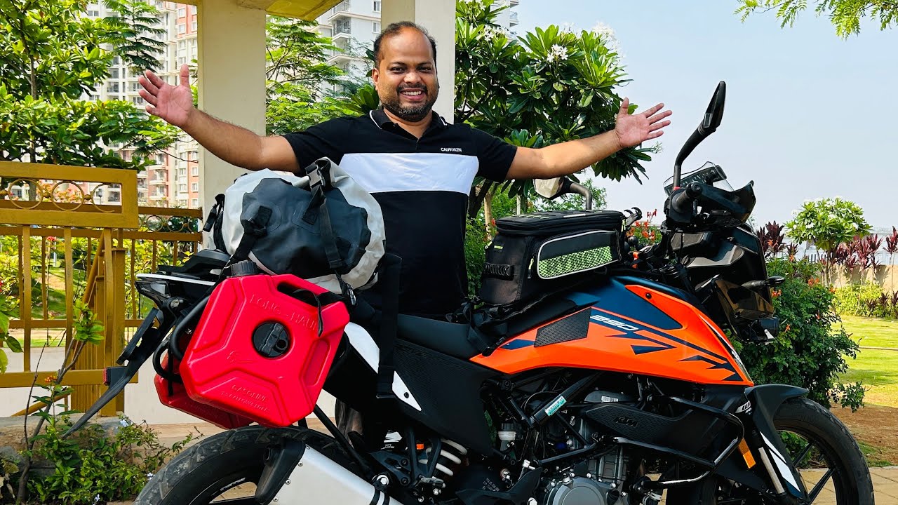 KTM 390 Adventure Touring Setup for LADAKH Trip - Best Tourer
