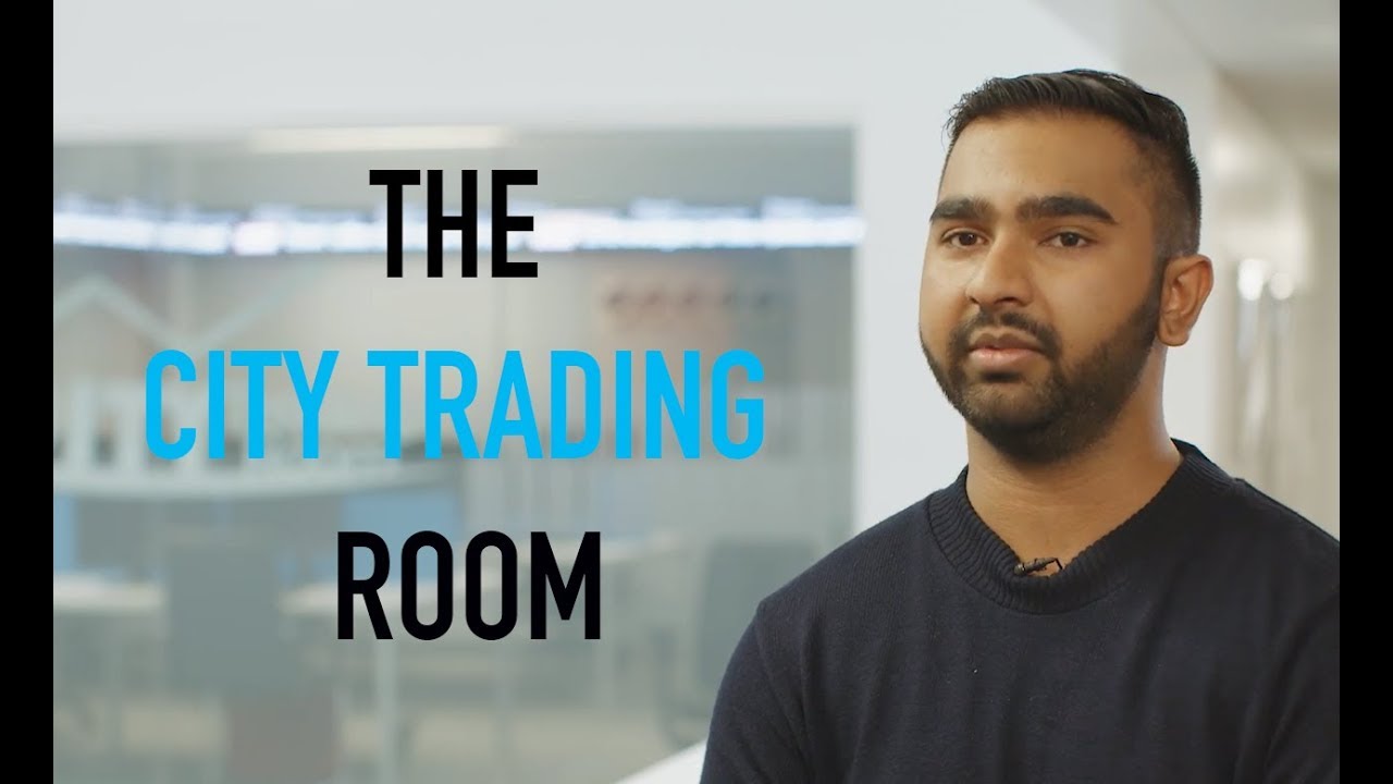 The City Trading Room, our mock trading floor - Business School