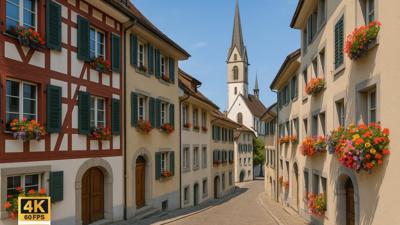 Beautiful Zug, Switzerland | A Peaceful City Walk