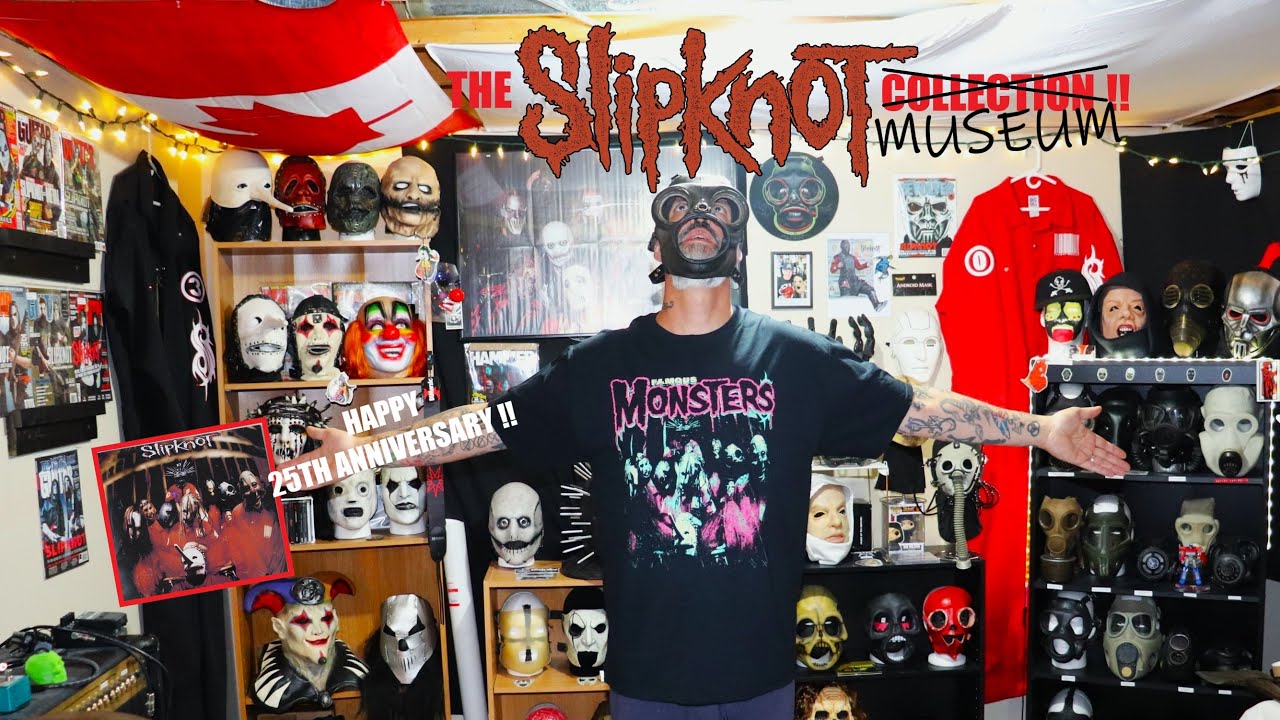 Экскурсия по моему музею Slipknot