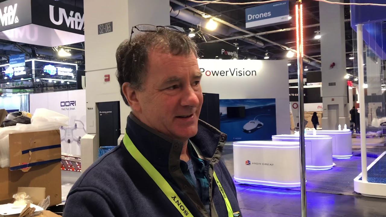 Power Cloud - CES 2019 DRONE CHARGING IN FLIGHT