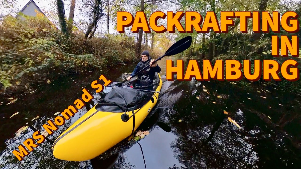 🛶 PACKRAFTING: With MRS Nomad along the Alster