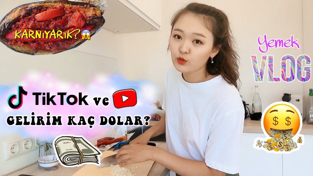VLOG🇹🇷ALMANYADA TÜRK YEMEĞİ YAPAN KIRGIZ😂