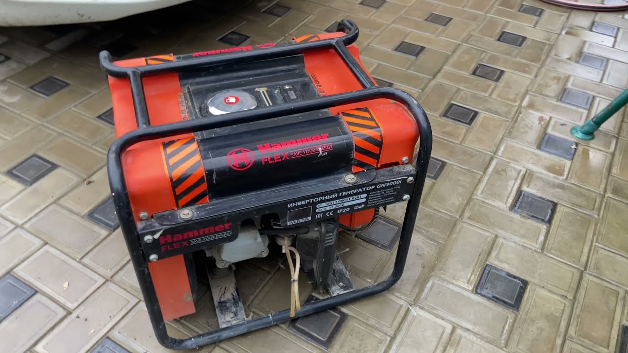 Тест инверторного генератора на зарядку Nissan Leaf ZE0