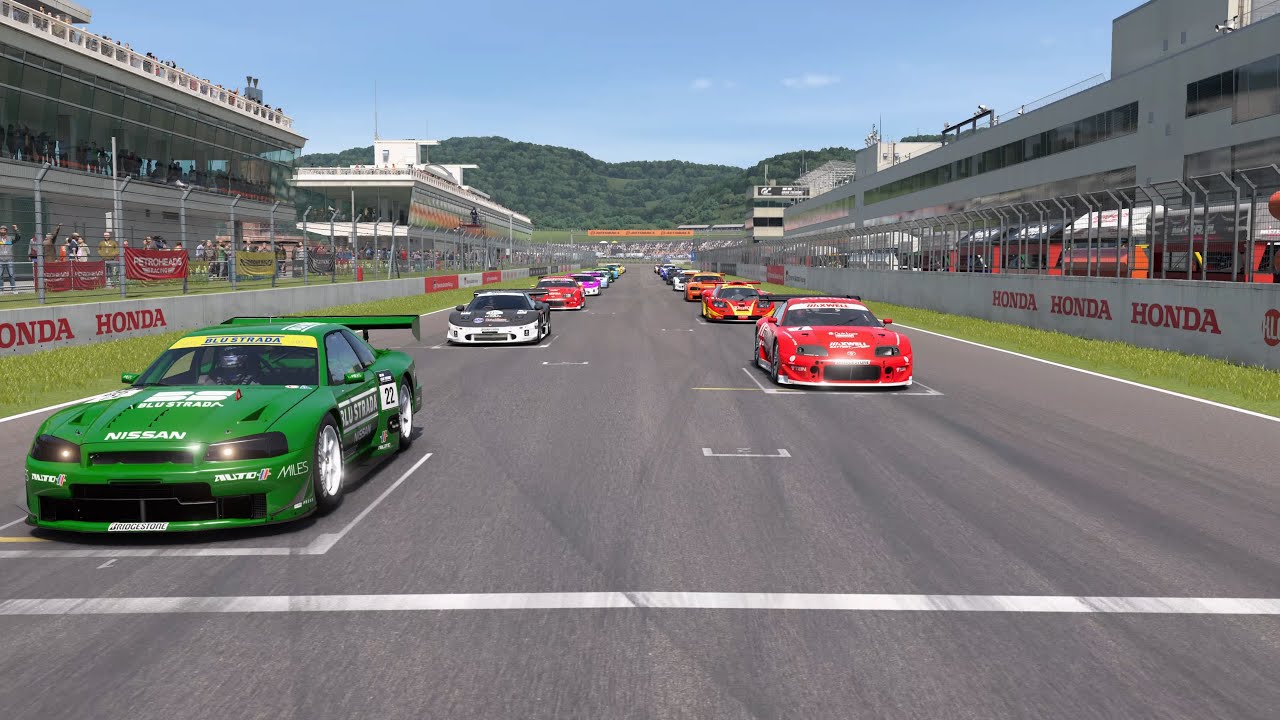 GT7 | Power Pack | Gran Turismo 500 | Autopolis International Racing Course | Honda NSX GT500