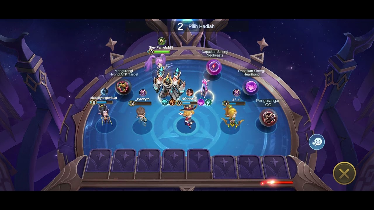Combo yang cocok buat push rank, dengan comander layla. Lori yagmi dan ruby b3