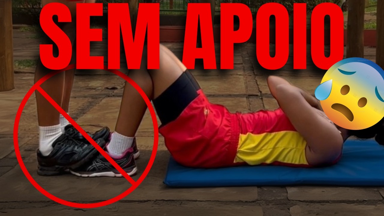 Como fazer ABDOMINAL SEM APOIO NOS PÉS | 4 exercícios para o TAF