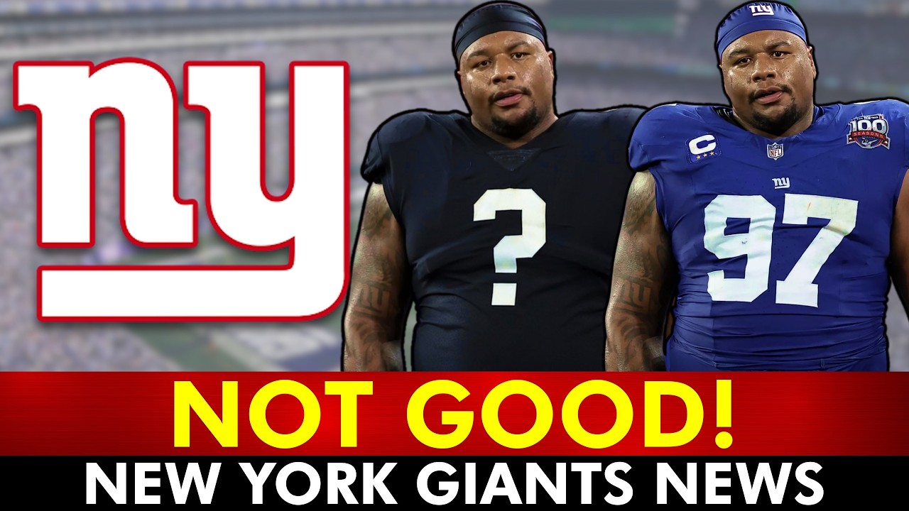 🚨MAJOR Dexter Lawrence UPDATE | New York Giants News