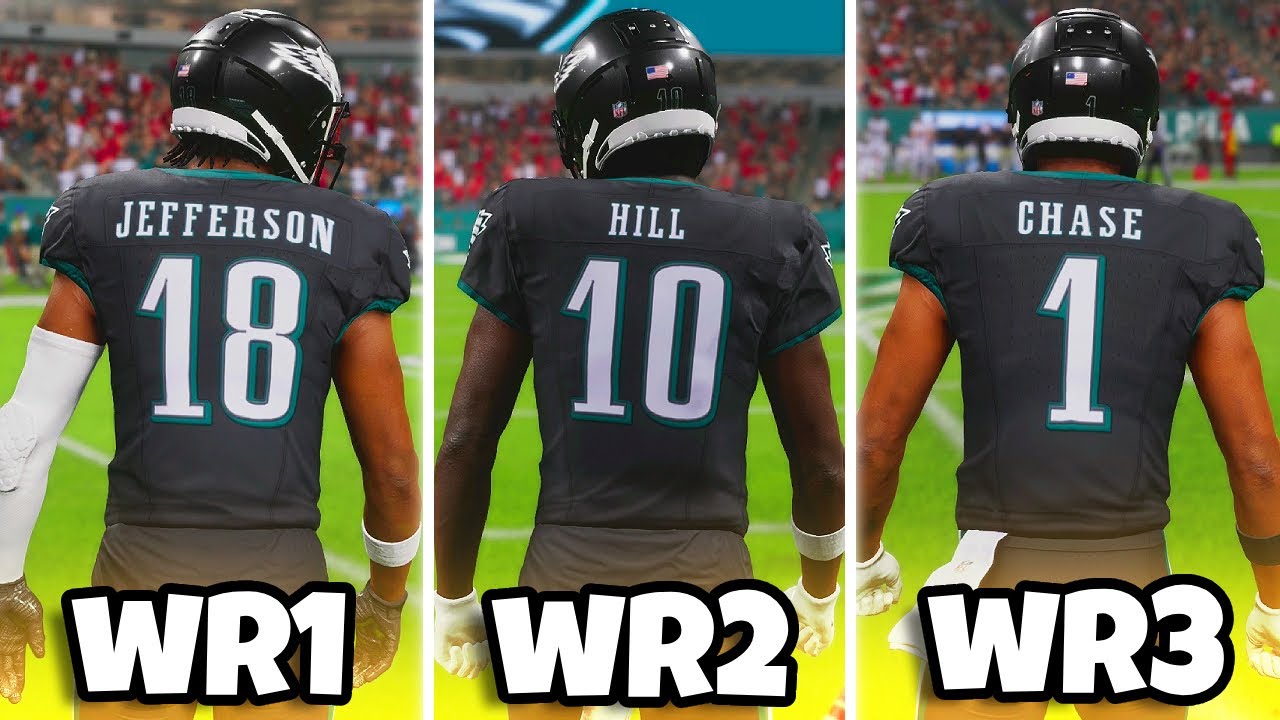 I Put Every Top 5 Wide Receiver onto the Best Team in the NFL!