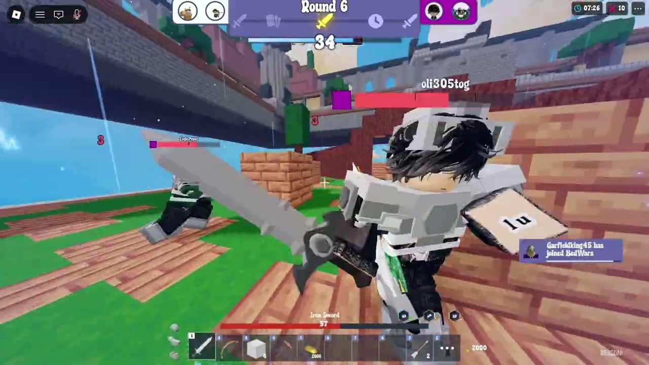 I Tried the 2v1 Challenge in Arena Duels... (Roblox Bedwars)