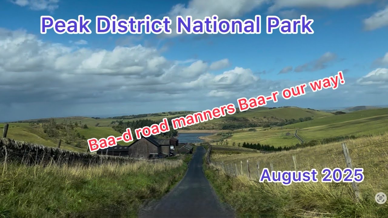 Heading to the Goyt Valley in the Peak District and what a beautiful drive but not the roads!!