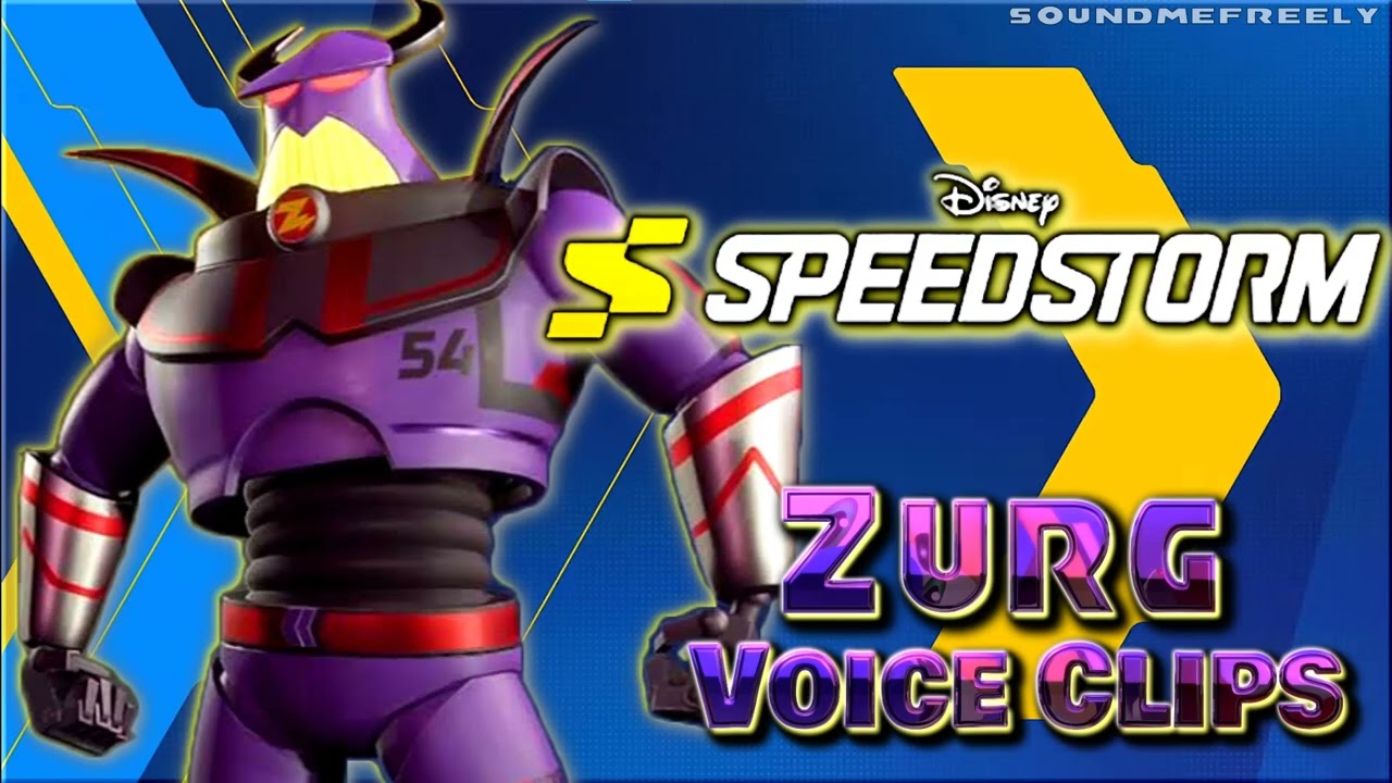 Все озвученные клипы Императора Зурга • Disney Speedstorm • Все озвученные линии • 2023