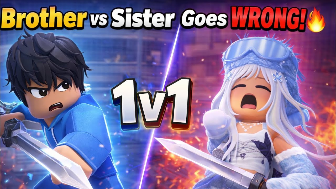 sister Vs brother goes WRONG!🔥