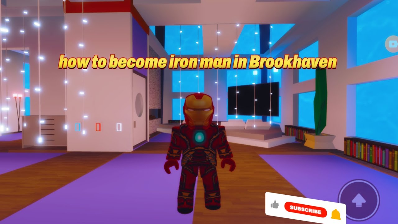 how to become iron man in Brookhaven codes and more