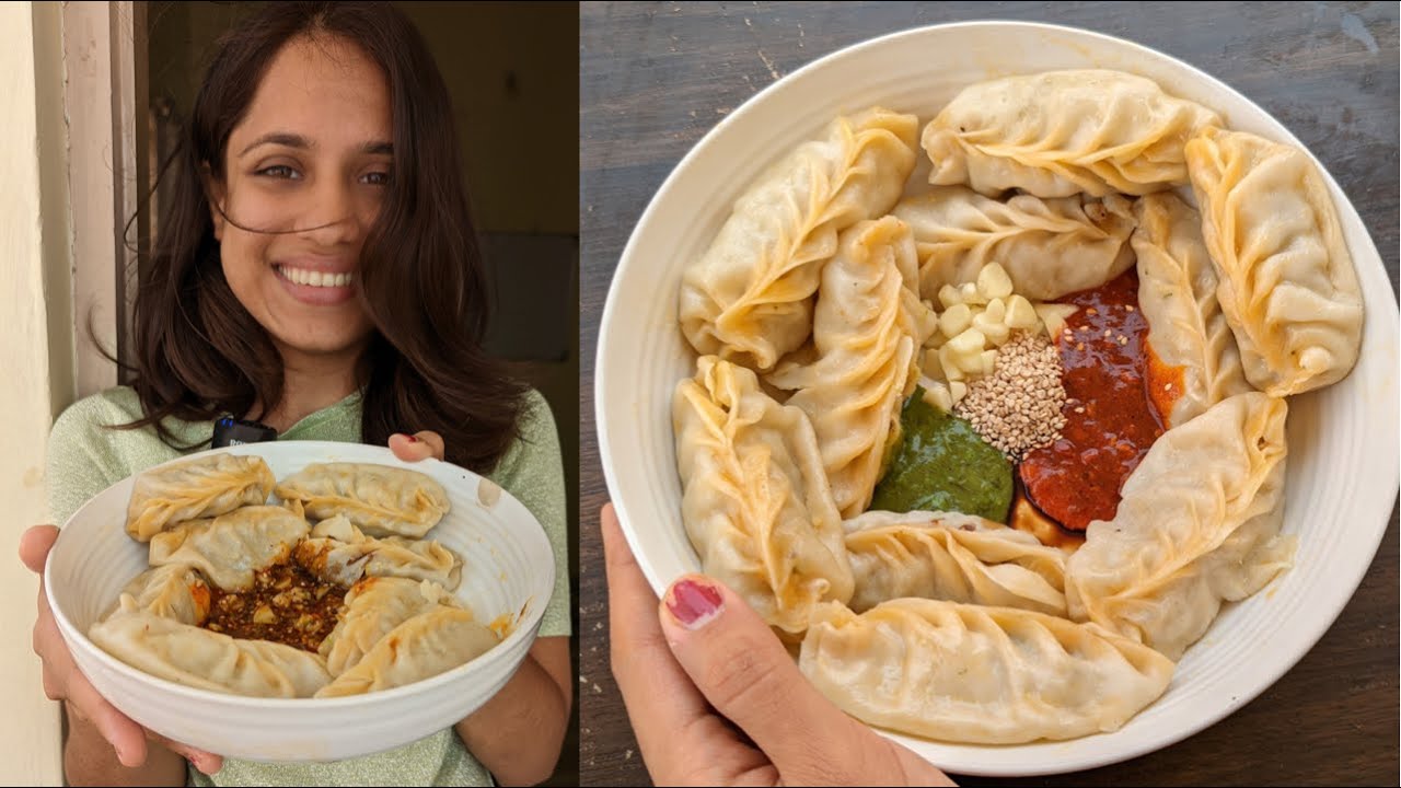 सबसे आसान मोमोज की रेसिपी | Chilly oil Momos in 5 Min Recipe 😋😋 | So Saute