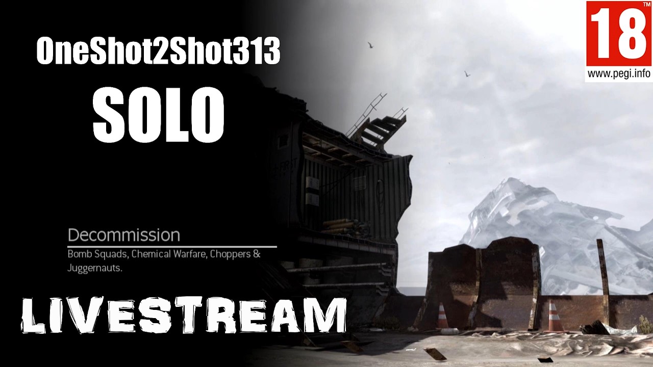 MW3 Survival Solo Decommission Pt3 (18 As Specified By The Developers)