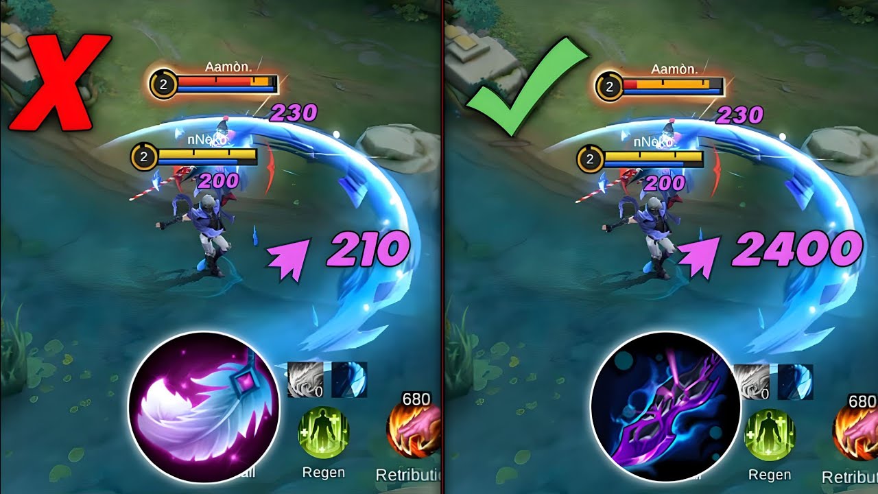 TRY THIS AAMON HIGH LEVEL BASIC ATTACK DAMAGE!!! auto delete enemy