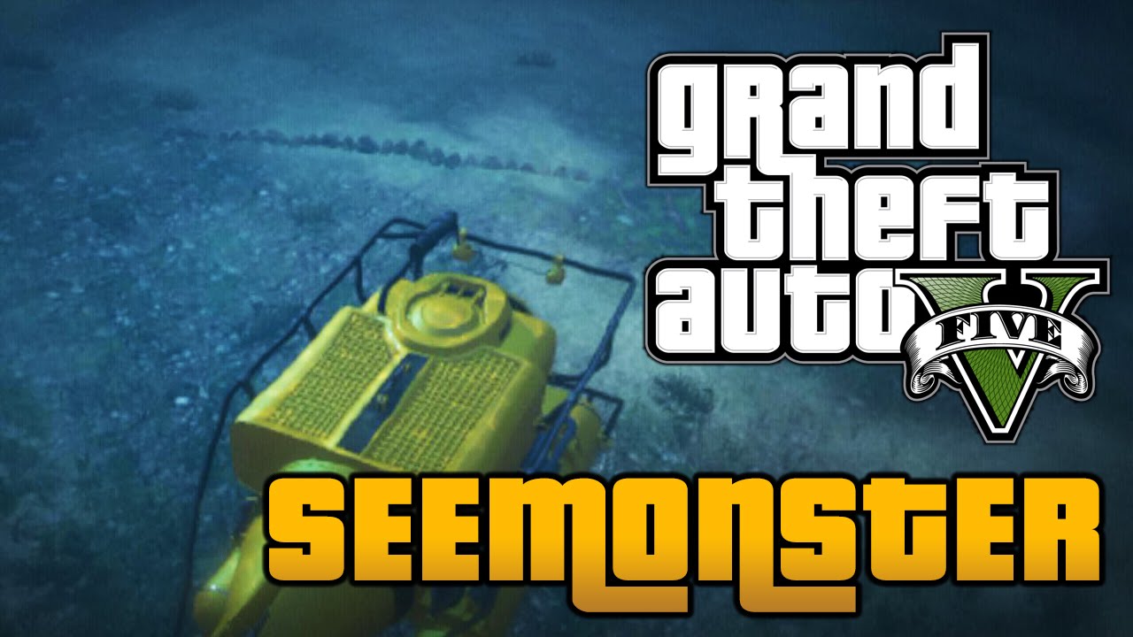 GTA 5 TIPPS - Seemonster und U-Boot finden