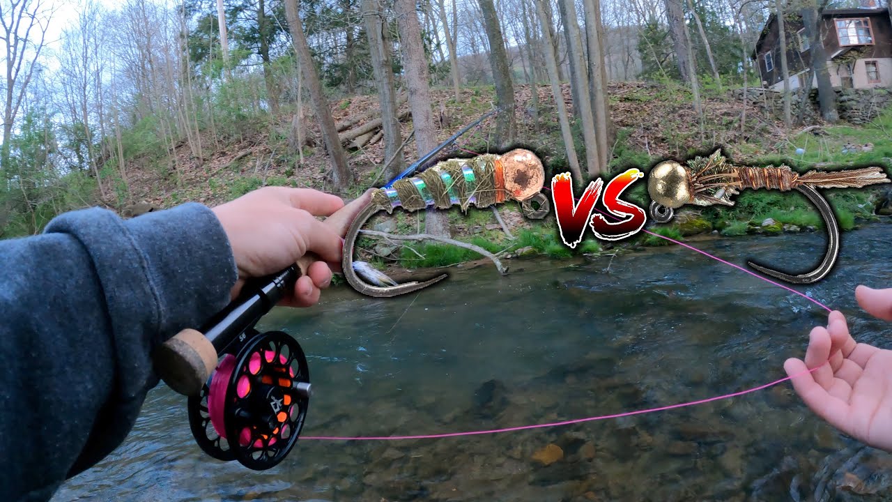 Pheasant Tail VS Sexy Walts Worm (Wild Trout)
