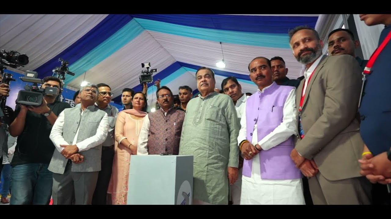 Inaugurated the Multi-Lane Free Flow (MLFF) based Tolling System at the Mundaka Toll Plaza | Delhi