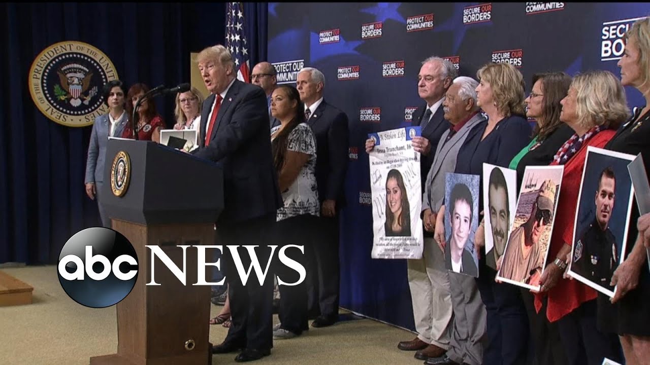 Trump meets with Angel families as questions persist about immigration policy
