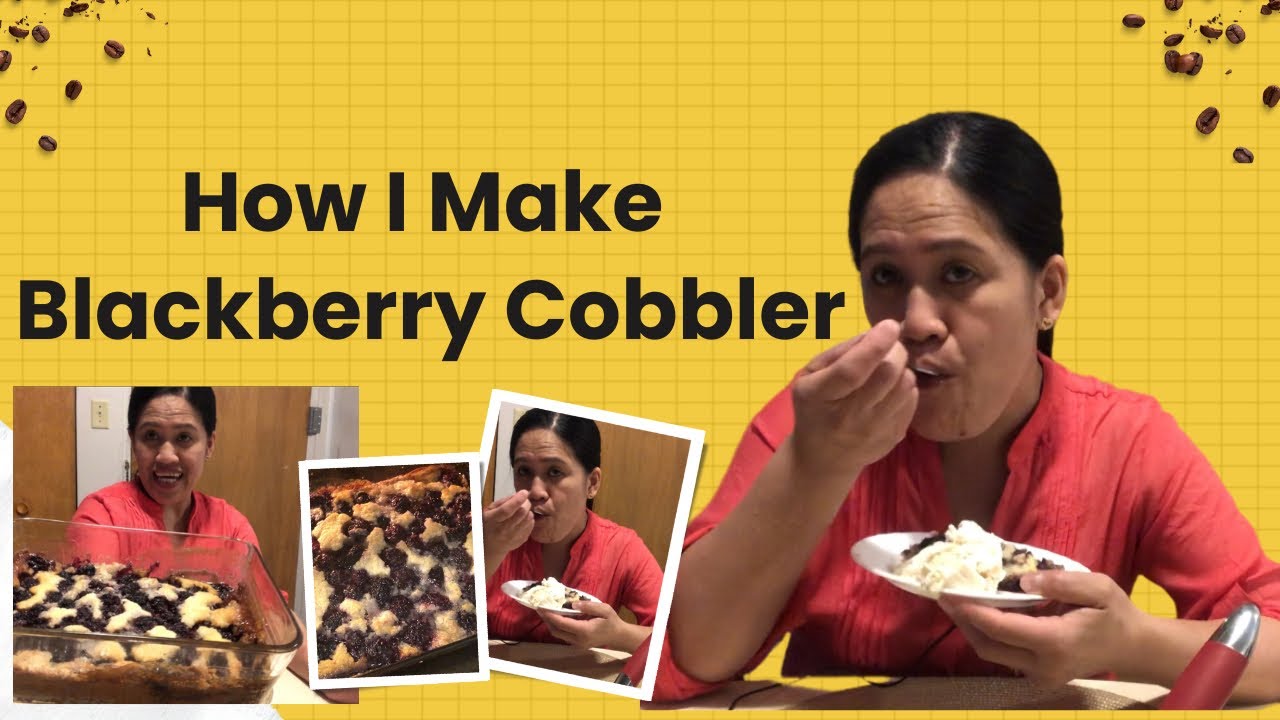Blackberry Cobbler Recipe