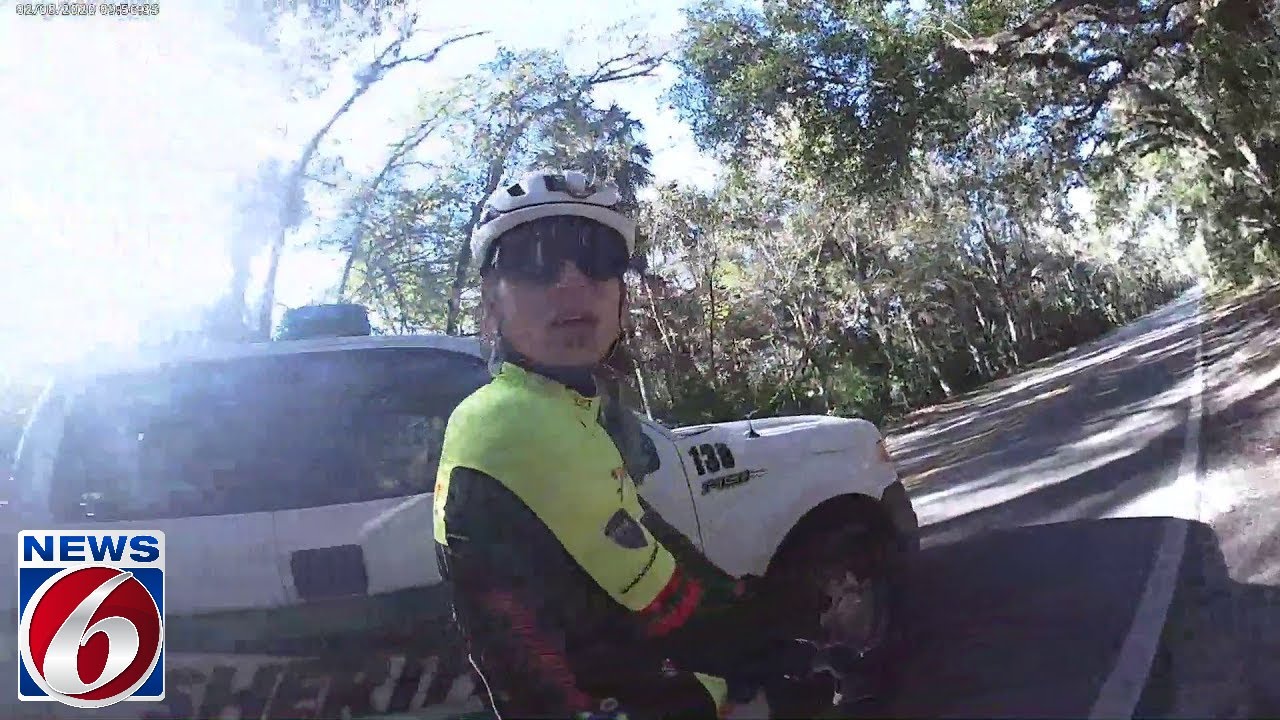 Body camera video shows arrest of 18-year-old cyclist on fleeing, resisting charges