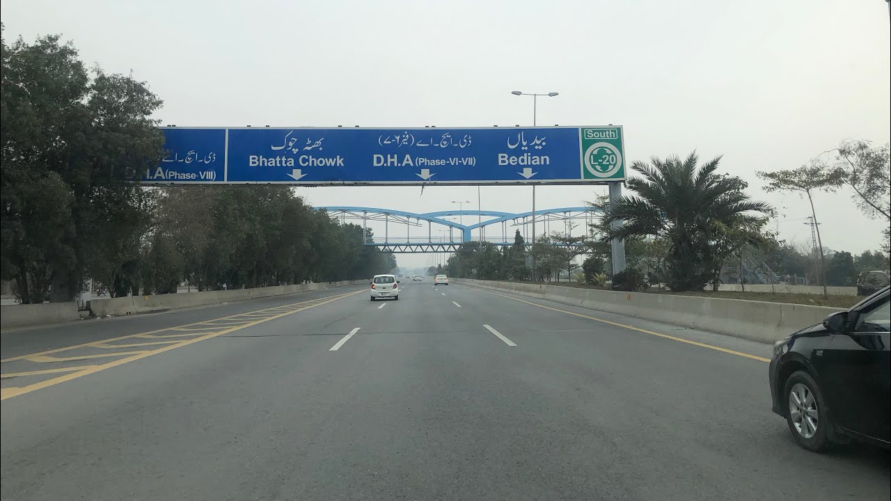 Lahore Ring Road, On the way Airport and DHA