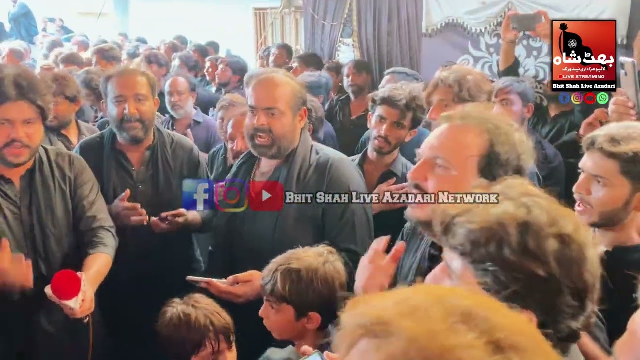 Sajjad Tu Rat Rona | 25 Muharam 2024 | Bhit Shah Azadari | Anjuman Ghulaman-E-Ahlbait Bhit Shah