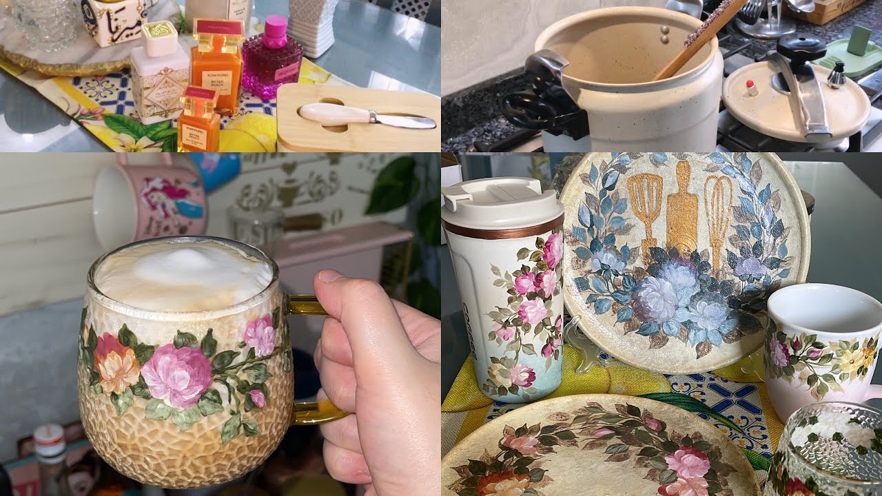 مفيش￼ احلي و لا اجدد من كدا 😍✨ غيرت ديكور المطبخ ✨🏠 مشترياتي الجديدة للمنزل 🏠