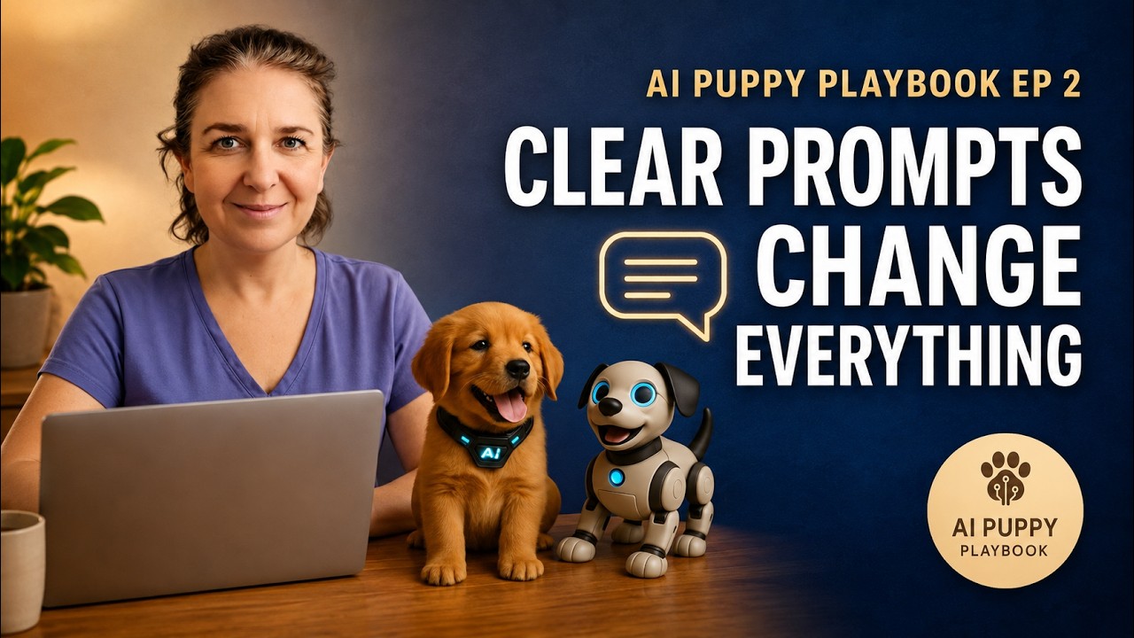 Why Clear Prompts Change Everything | AI Puppy Playbook Ep 2