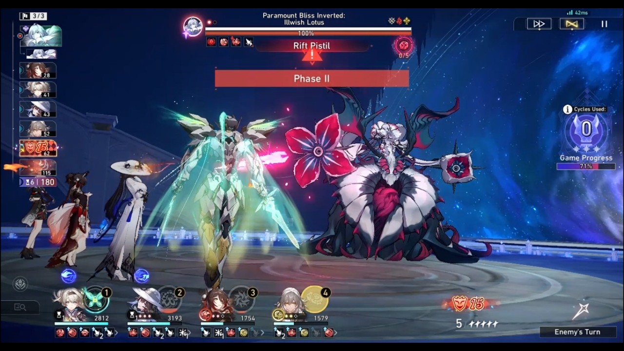 V3 E2 Firefly 0 CYCLE ANOMALY ARBITRATION KING 4.2 | HSR Beta