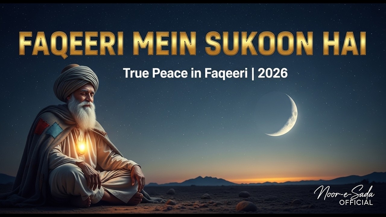 Faqeeri Mein Sukoon Hai | फकीरी में सुकून है  | True Peace in Faqeeri | Soulful Sufi Qawwali 2026