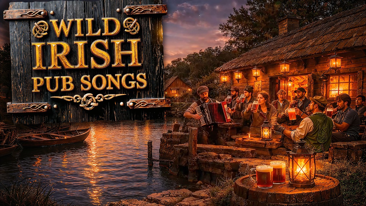 Lively Irish Pub Songs ☘️ St. Patrick’s Tavern Party