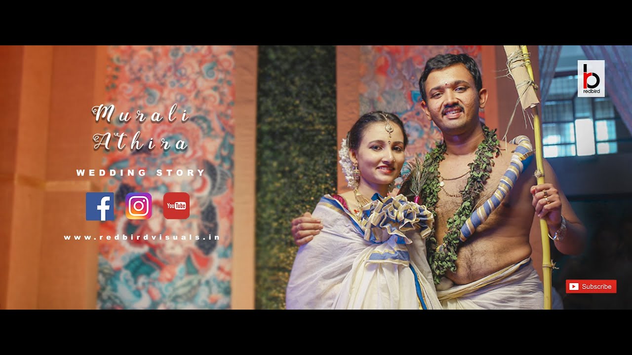 Muralikrishnan  💝 Aathira  I Kerala Brahmin Wedding Story I Highlights | redbirdvisuals |