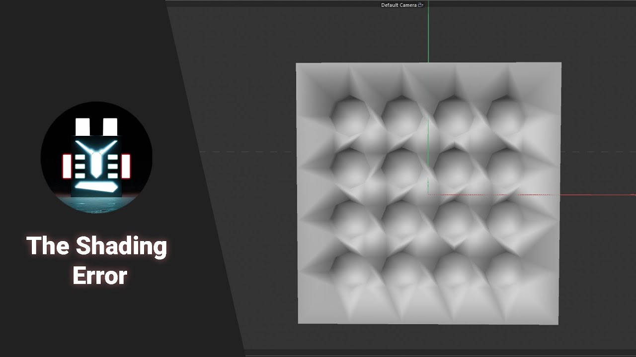 How to fix your shading Errors in Cinema 4D using Normal Editing Tool