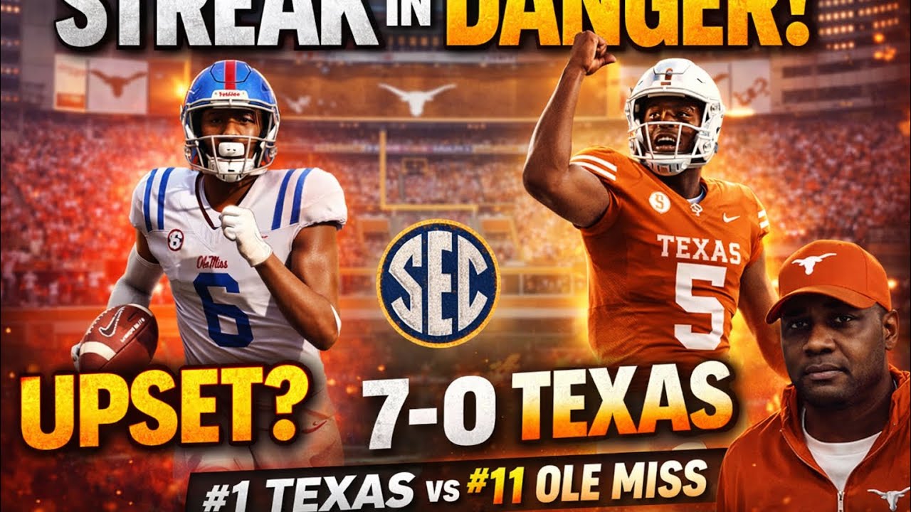CFB 26/Texas Season 2 Week 8 🆚 #11 Ole Miss