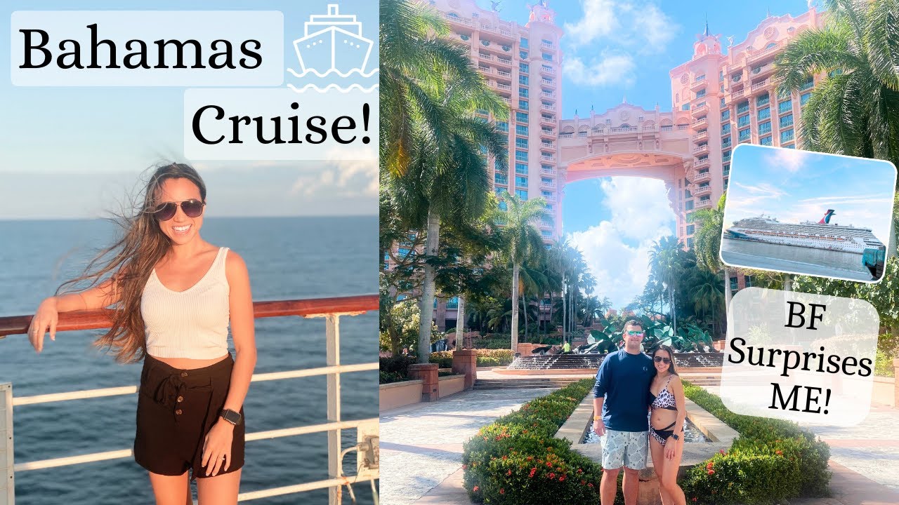 SURPRISE BAHAMAS CRUISE!! | Boyfriend & Friend Surprise ME! ATLANTIS BAHAMAS | Part 1