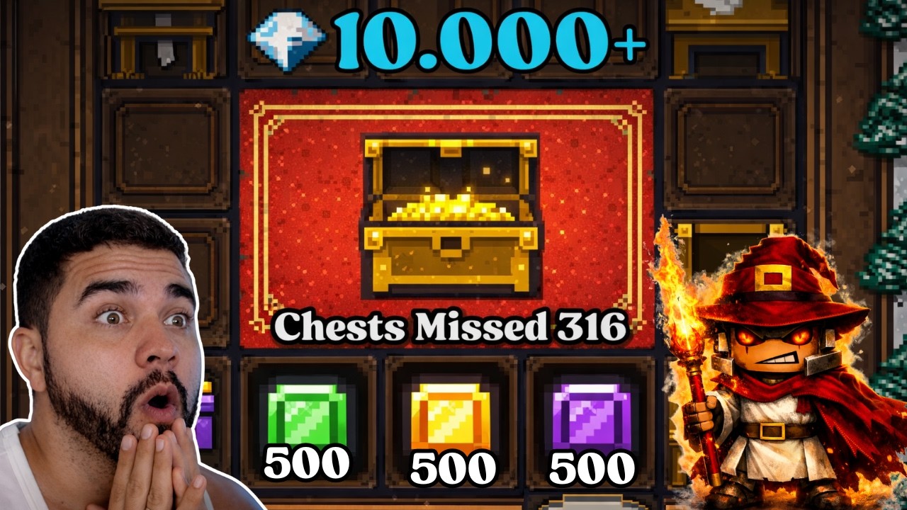 UNBOXING CHESTS - GASTEI 10K 💎 PARA ABRIR TODOS OS BA&Uacute;S PERDIDOS! Rucoy Online