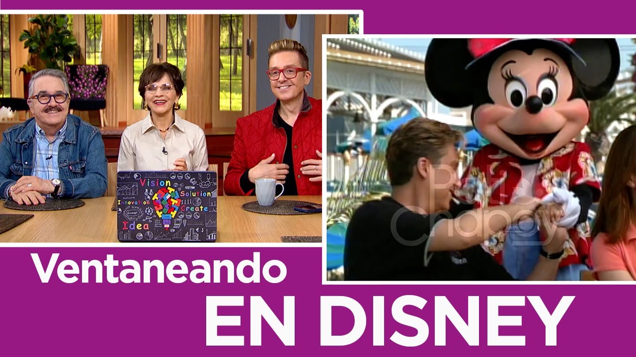 Pati Chapoy, Pedro Sola y Daniel Bisogno recuerdan viaje a DISNEY | VENTANEANDO | TV Azteca 30 a&ntilde;os