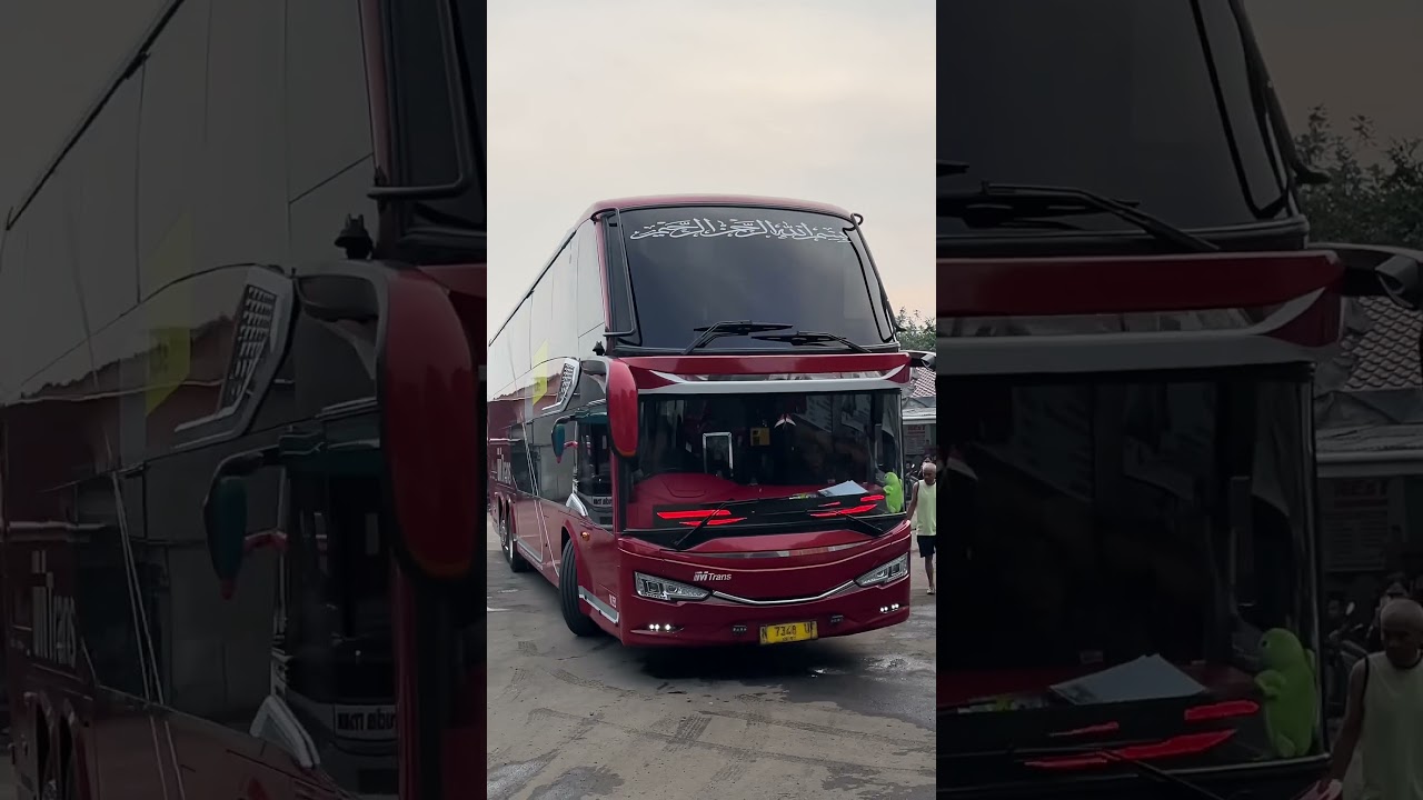 Manuver Take Off 🤩 #bus #mtrans #busmania #reels